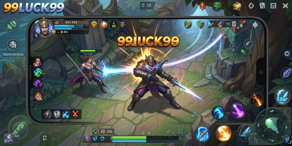 Gameplay seru di 99LUCK99 yang penuh strategi.