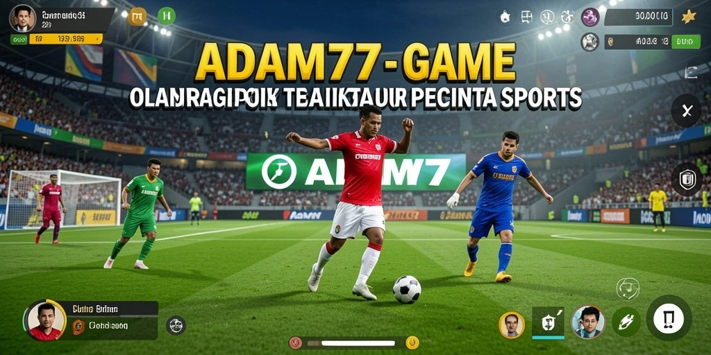 Tampilan gameplay menarik dengan berbagai olahraga.