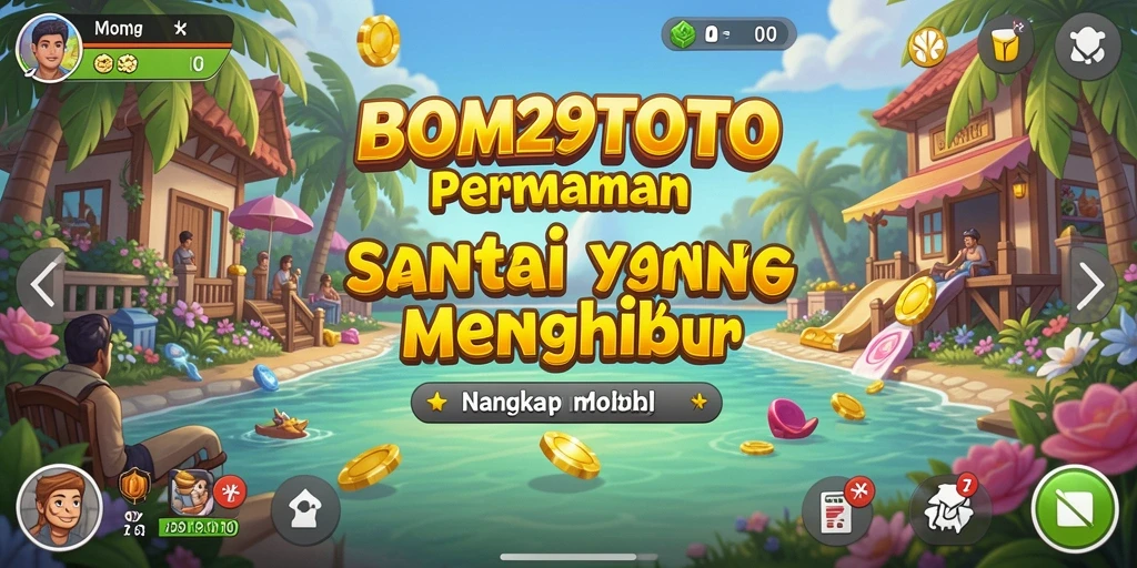 Tampilan permainan BOM29TOTO yang menarik dan penuh warna.