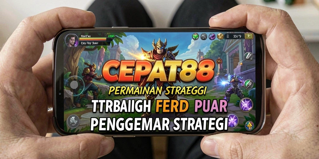 Tampilan gameplay strategis yang mendebarkan di CEPAT88.