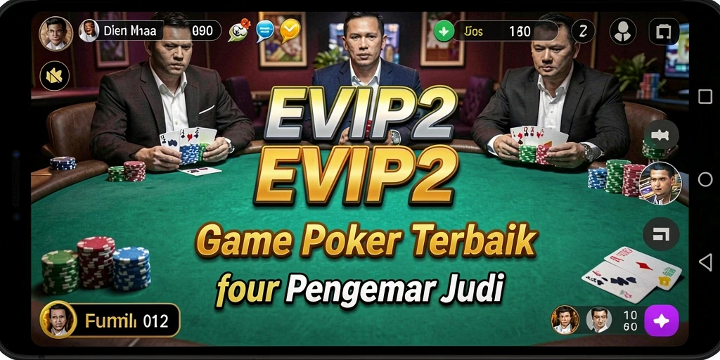 Tangkapan layar dari gameplay Poker yang menarik di EVIP2.