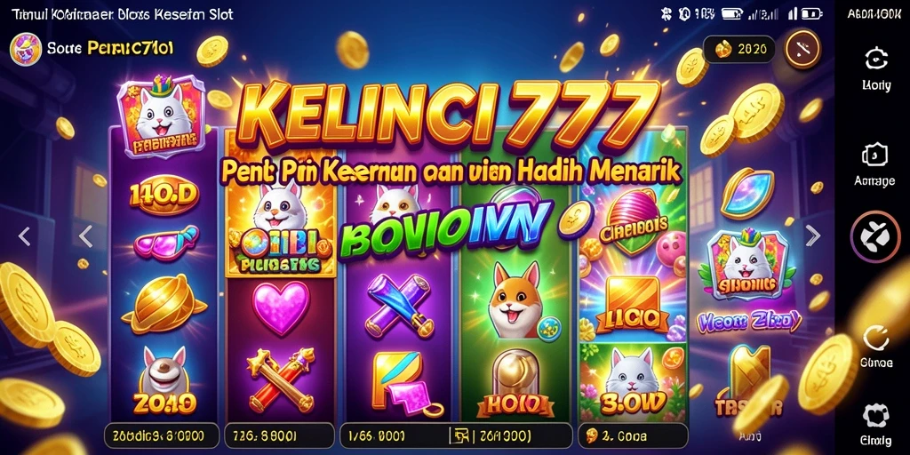 Tampilan gameplay seru di KELINCI777 dengan putaran slot yang menarik.