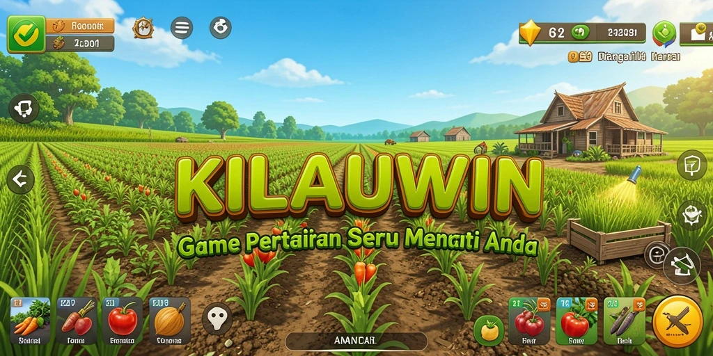 Tampilan menarik gameplay Farming di KILAUWIN.