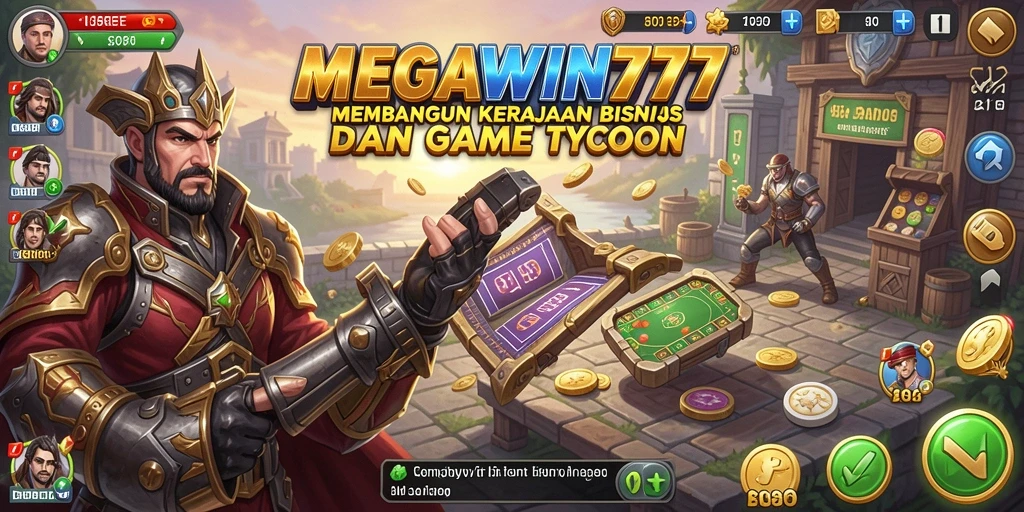 Menampilkan gameplay menarik dari MEGAWIN777 sebagai game Tycoon.