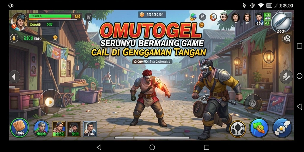 Tampilan gameplay seru dan menarik dari OMUTOGEL.