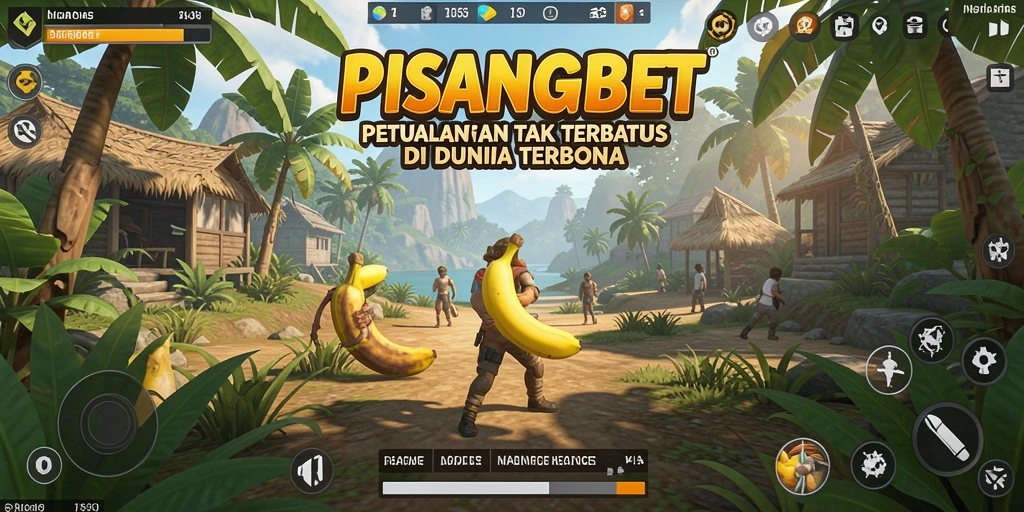 Tampilan gameplay PISANGBET yang seru di dunia terbuka.