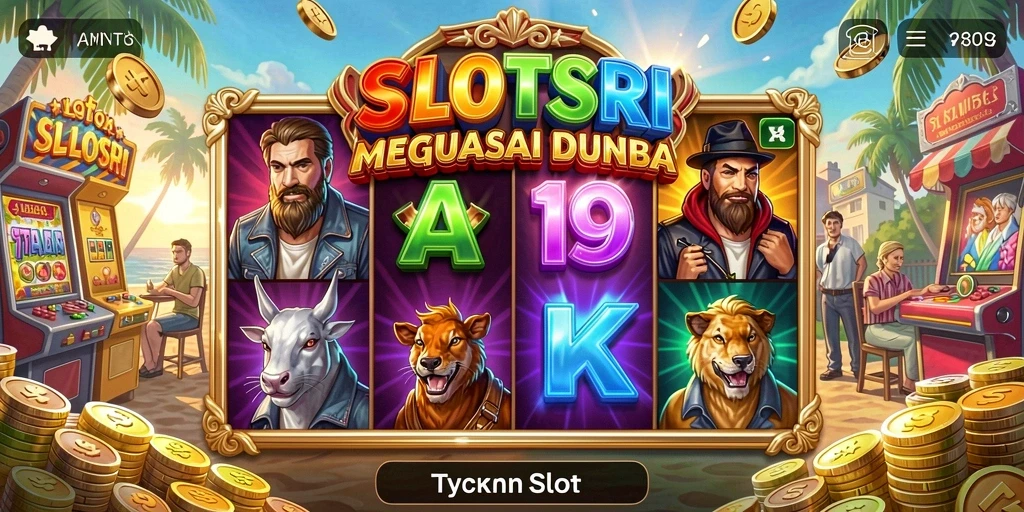 Screenshot utama SLOTSRI menampilkan pengalaman gameplay Tycoon yang menarik.